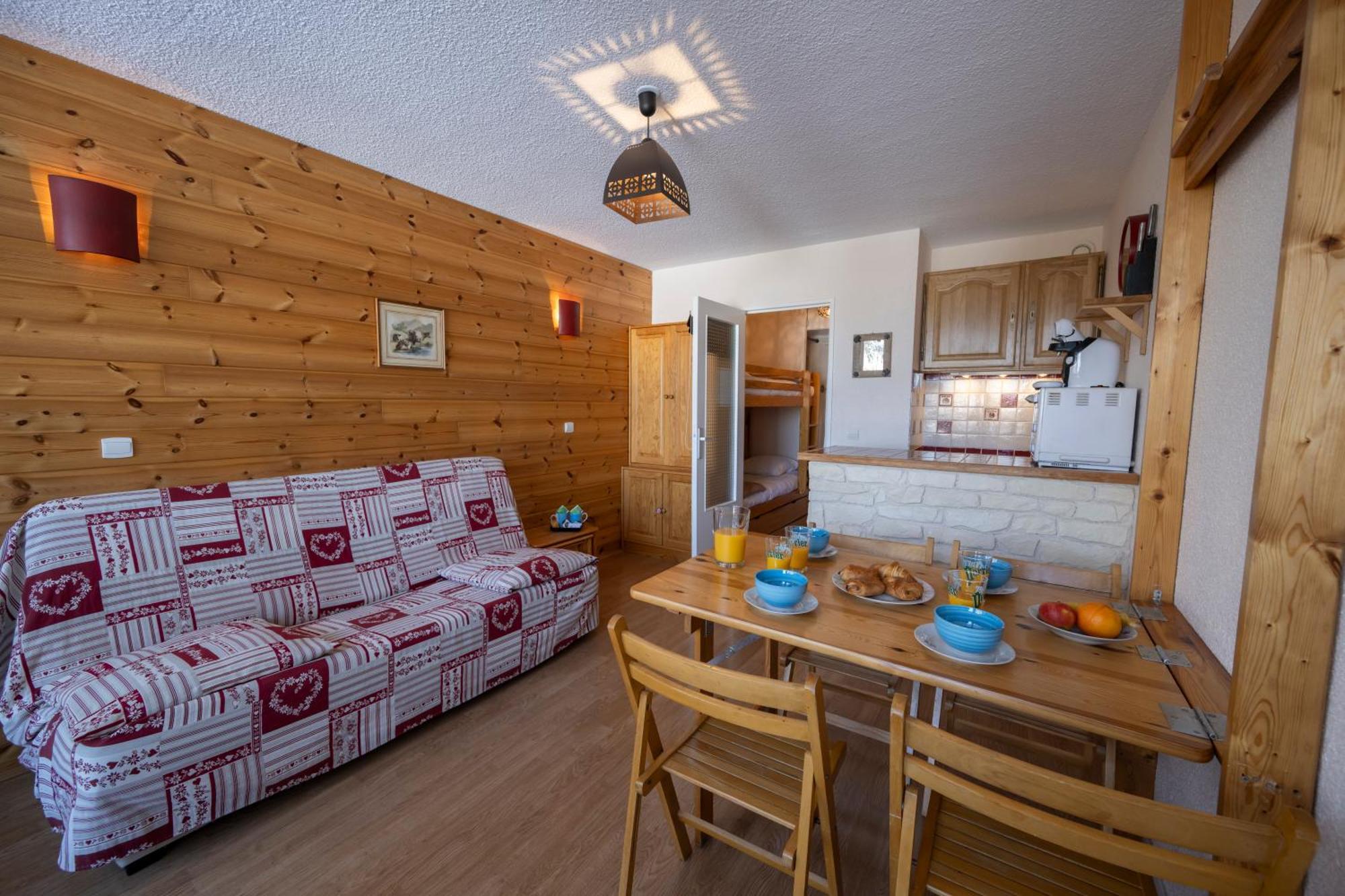 Apartmán Doux Crepuscule - Au Bord Des Pistes - Parking Enchastrayes Exteriér fotografie