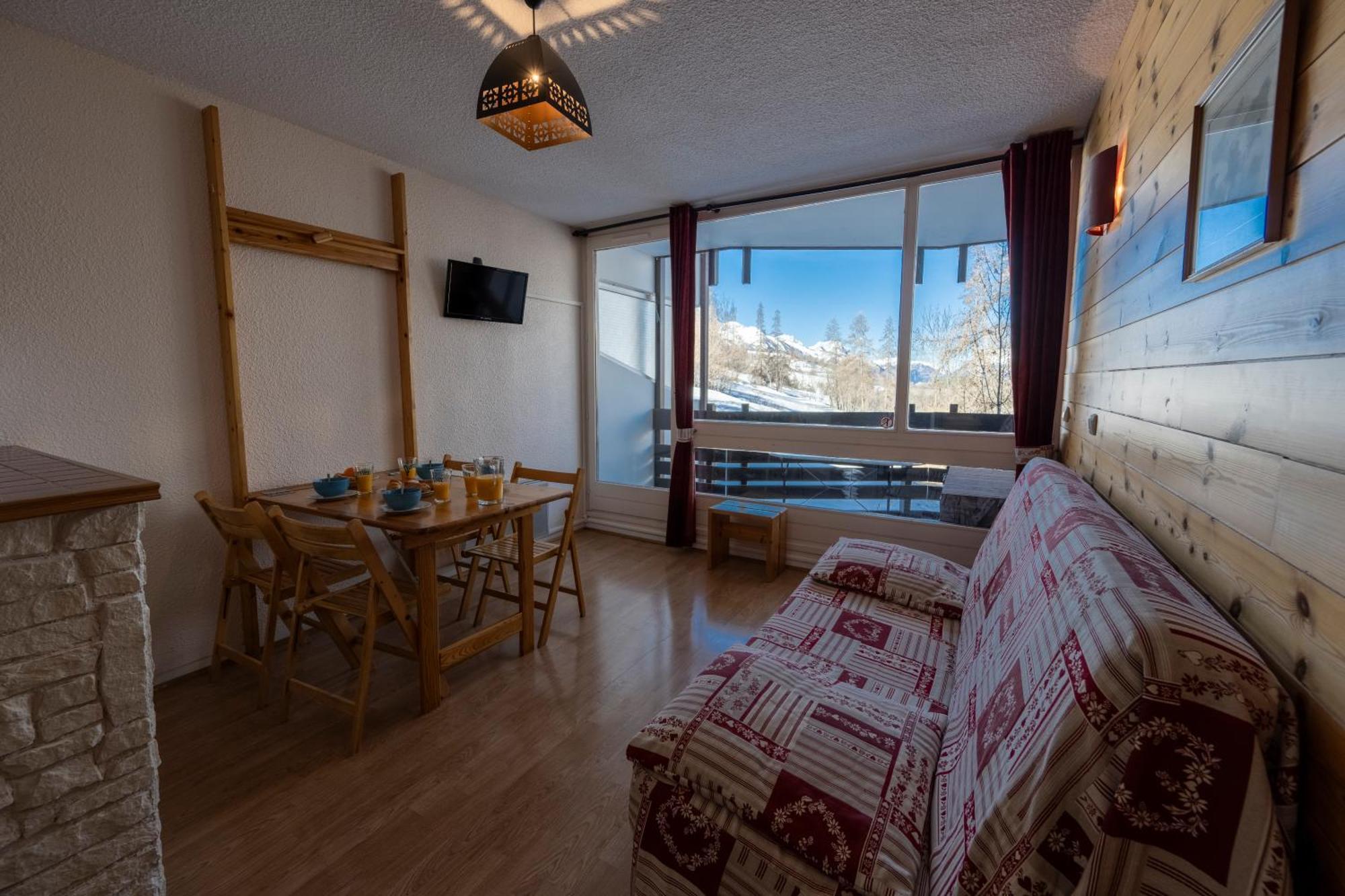 Apartmán Doux Crepuscule - Au Bord Des Pistes - Parking Enchastrayes Exteriér fotografie